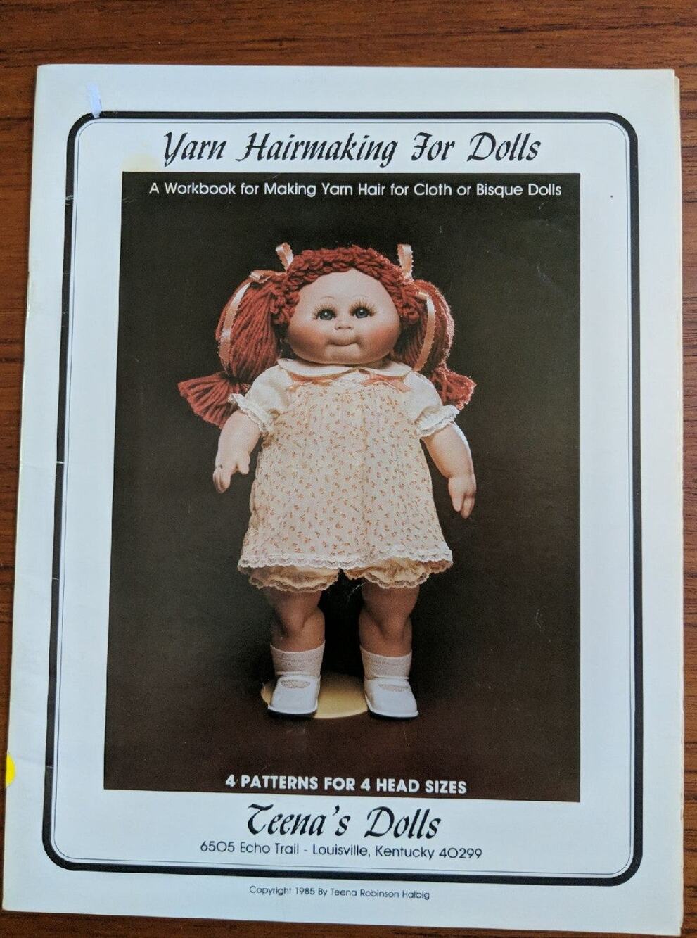 Yarn Hairmaking for Dolls Book 1985